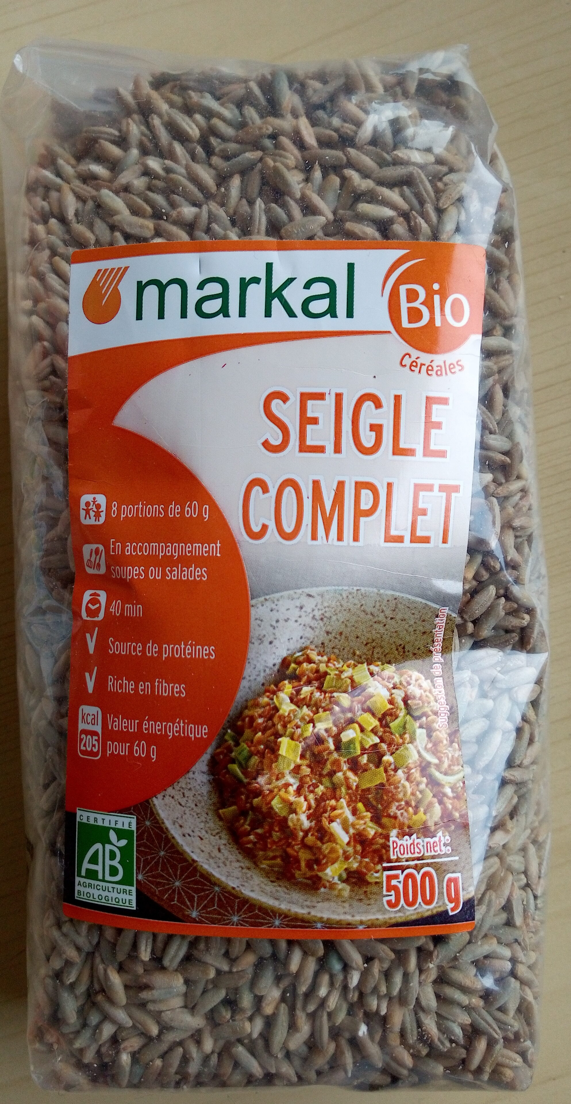 Seigle Complet Bio - Product - fr