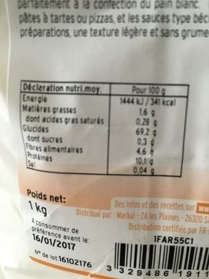 Farine de blé bio - Product - fr