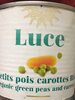 Petits pois carottes bio Luce - Produit