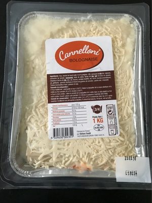 Cannelloni Bolognaise - Product - fr