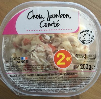 Chou, jambon, Comté - Produkt - fr