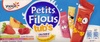 Petits Filous tub's (3 Fraises, 3 Framboises, 3 Pêches) - Produkt