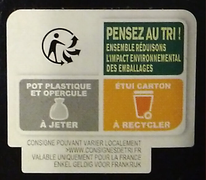 Dessert lacté au chocolat - Recycling instructions and/or packaging information - fr