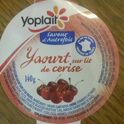 Yopa! Nature sur Lit de Fruits Rouges - Nutrition facts - fr