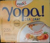 Yopa! Craquant sur lit de graines & pêche abricot (2,5% MG) - Produit