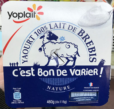 Yaourt 100% Lait de Brebis Nature - Producto - fr