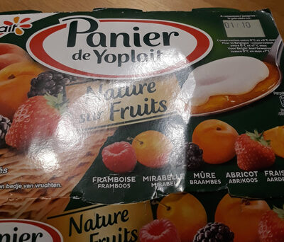Panier de yoplait nature sur fruits - Product - fr