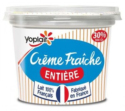Crème fraîche ENTIÈRE 30% Mat.Gr. - Product - fr