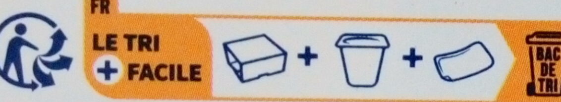 Perle de lait sur lit à la Crème de Marron x4 - Instruction de recyclage et/ou informations d'emballage