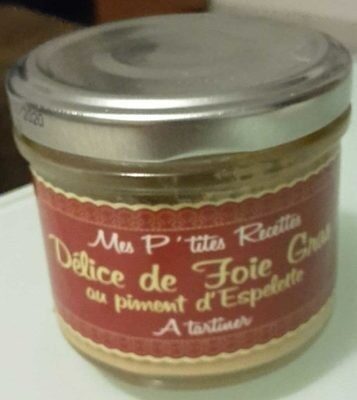Délice de foie gras - Produit