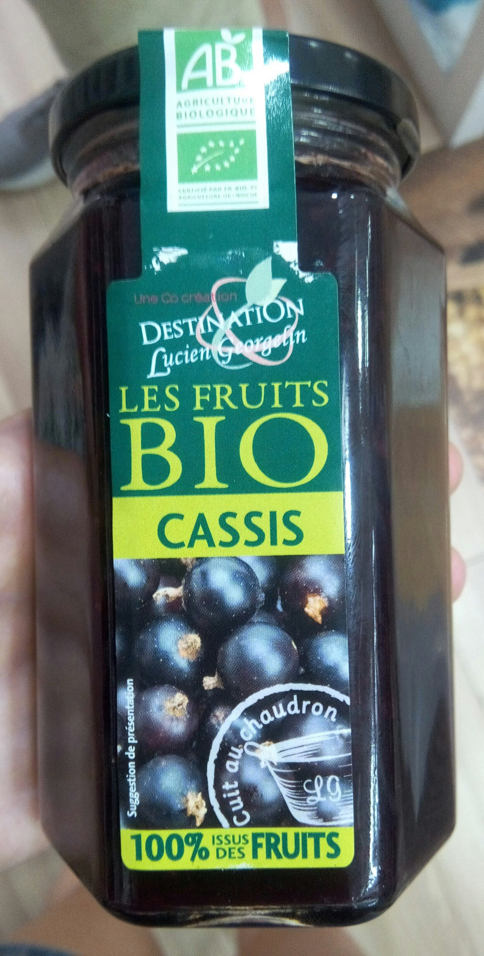 Spécialité Aux Fruits Cassis Sans Sucres Ajoutés - Product - fr