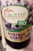 Myrtilles pur jus sauter bio - Product