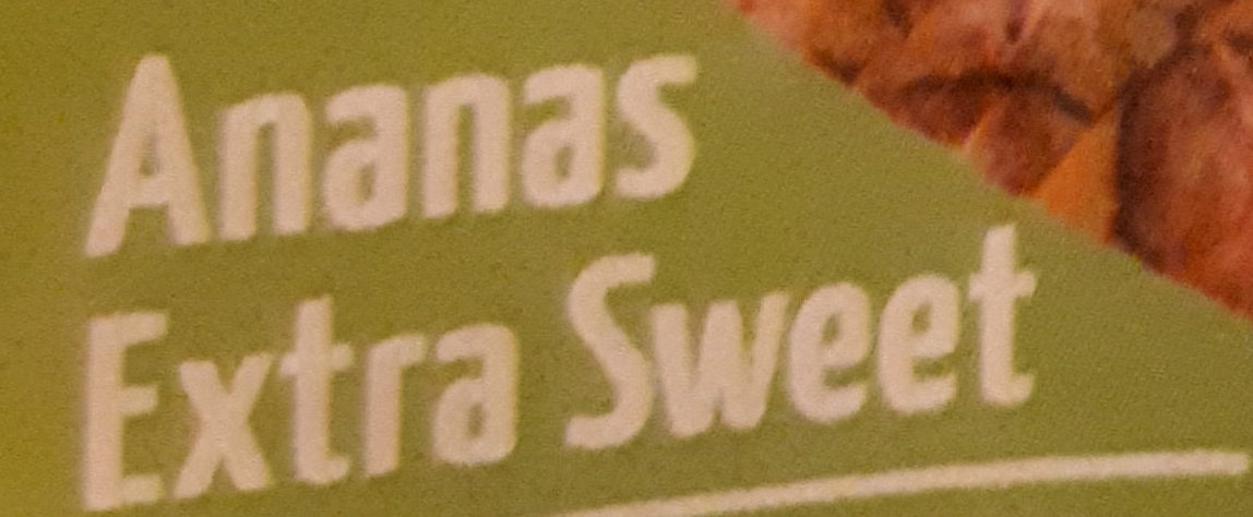 Ananas Extra Sweet - Ingrédients