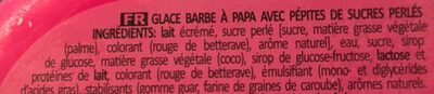 YETI barbe à papa (glace) - Ingredients - fr