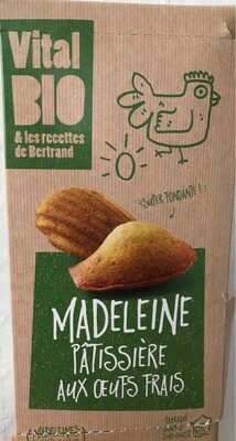 Madeleines pâtissiers aux oeufs frais - Product - fr