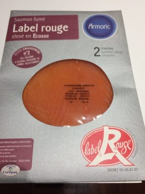 Saumon fumé label rouge ecosse - Product - fr