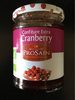 Confiture Extra Cranberry - Product