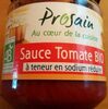Sauce tomate provencale sans sel ajouté - Producto