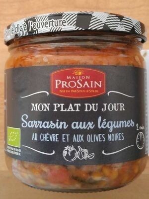 Sarrasin aux légumes - au chêvre et aux olives noires - Product - fr