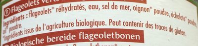 Flageolets - Ingrédients