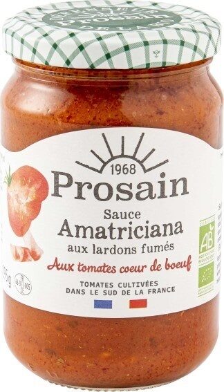 Sauce Amatricana - Tomate Cœur de Bœuf et lardons fumés - Product - fr