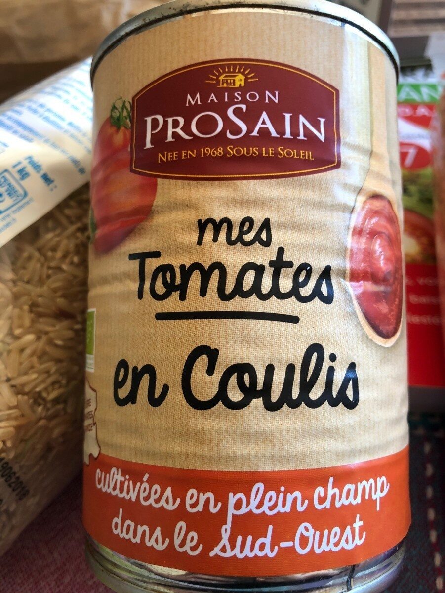Mes tomates en coulis - Produkt - fr