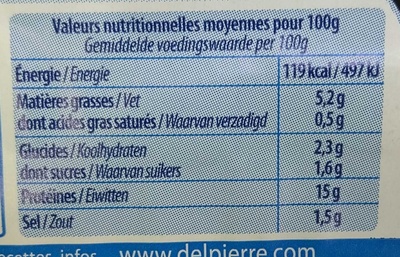 Couronne de Crevettes sauce Cocktail - Nutrition facts