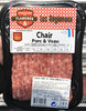 Chair Porc & Veau - Produit