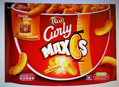 Curly Cacahuète Maxi 200 g - Produkt - fr