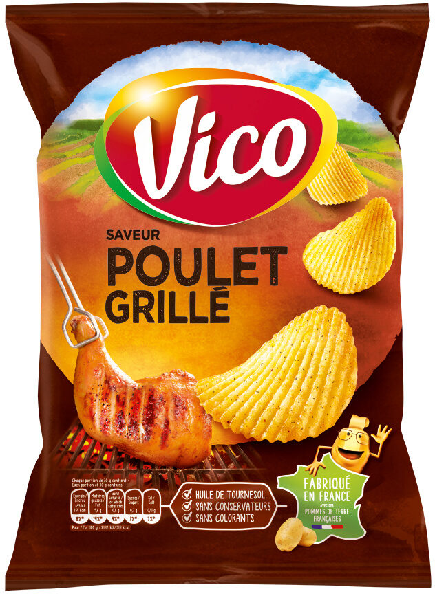 Chips saveur poulet grillé - Product - fr