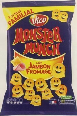 Monster Munch - goût jambon fromage - Produit