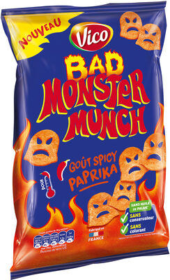Bad Monster Munch spicy paprika - Product - fr