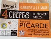 4 Crêpes de Froment Salées Recette Picarde - Produkt