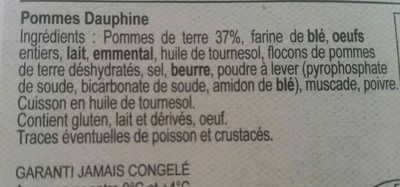 Pommes dauphine - Ingredienser - fr