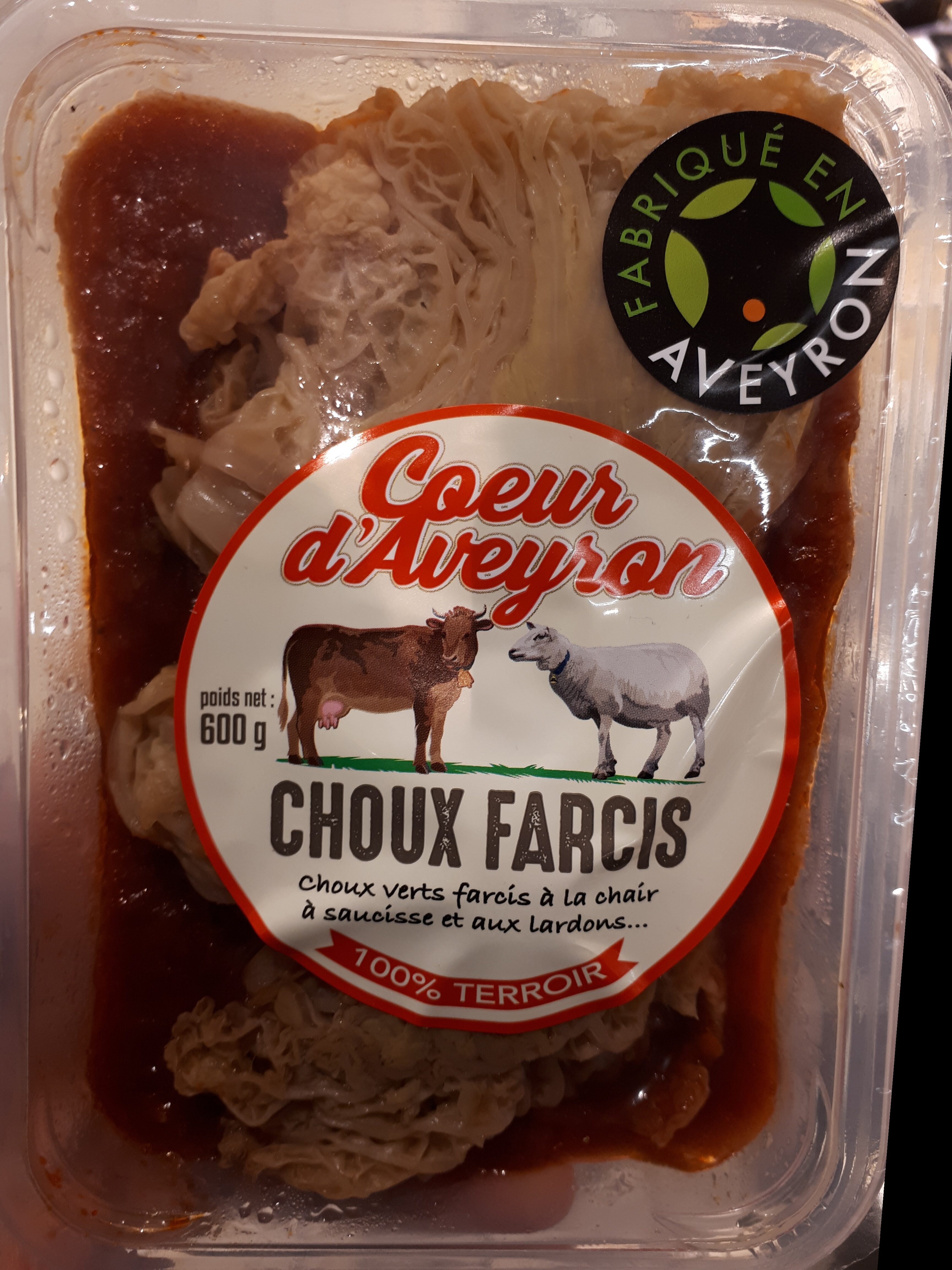 Choux farcis - Product - fr