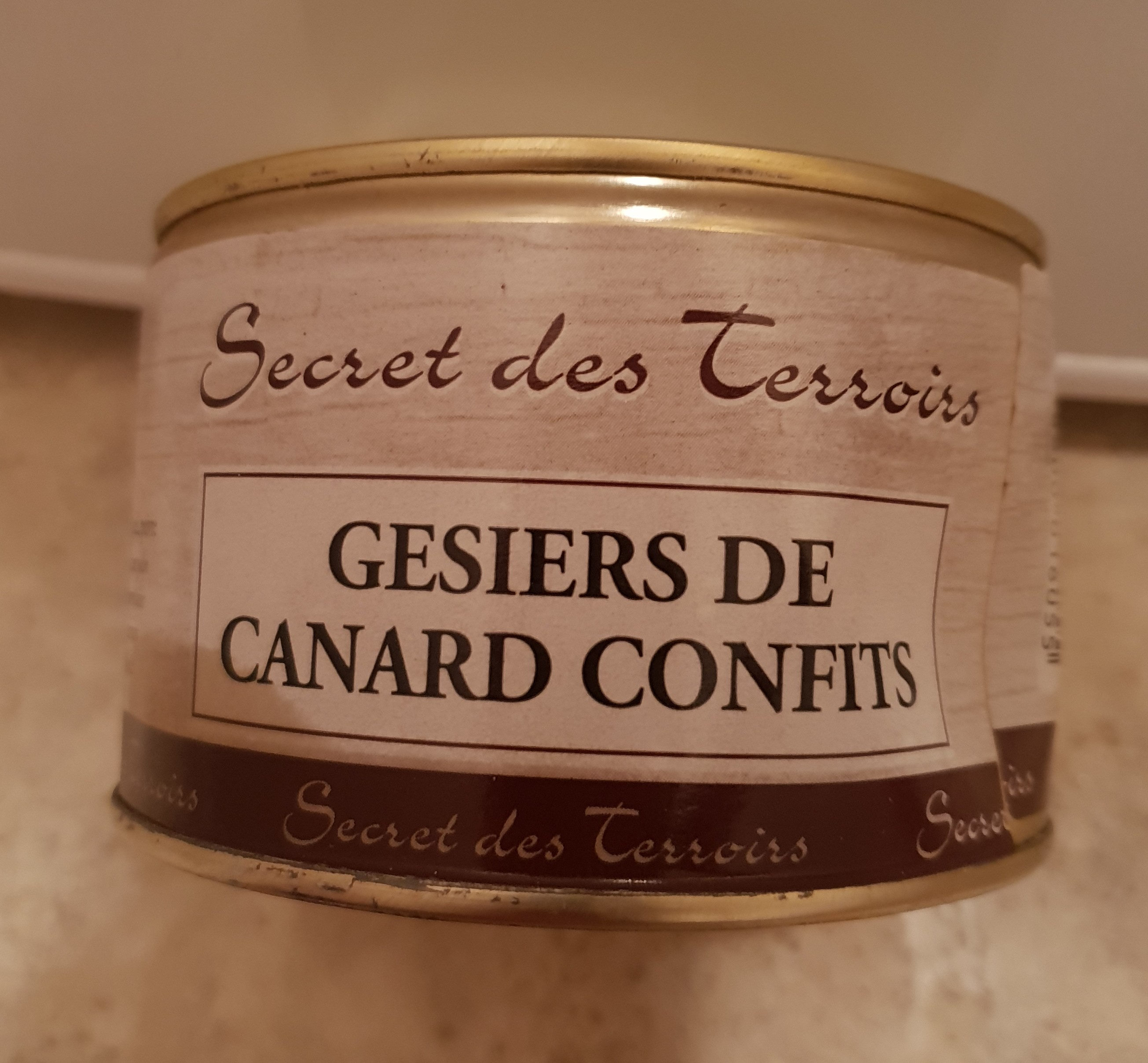 Gesiers de canard confits - Product - fr