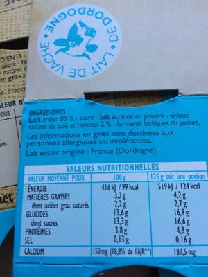 Yaourt aromatisé noix de coco - Instruction de recyclage et/ou informations d'emballage