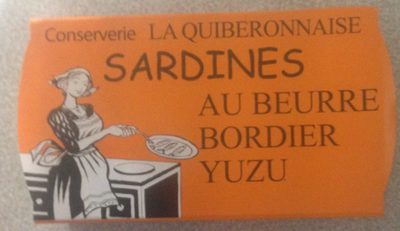 Sardines au beurre bordier Yuzu - Product - fr