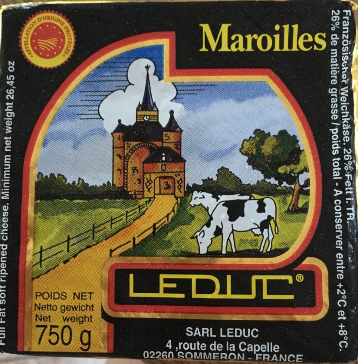 Maroilles - Produit