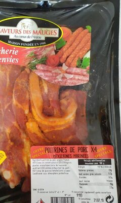 Poitrine de porc mexicaine marinée - Producto - fr