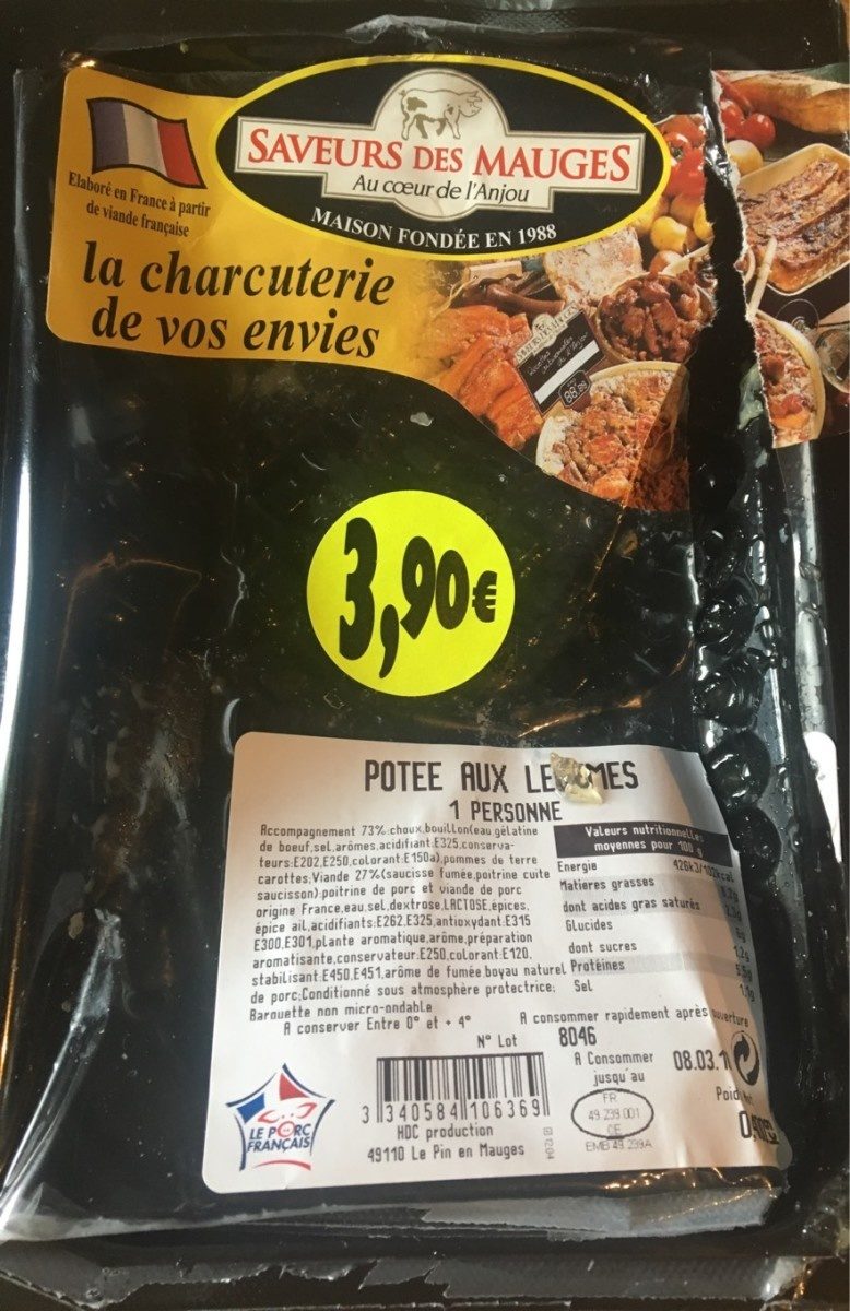 Potée aux legumes - Producto - fr