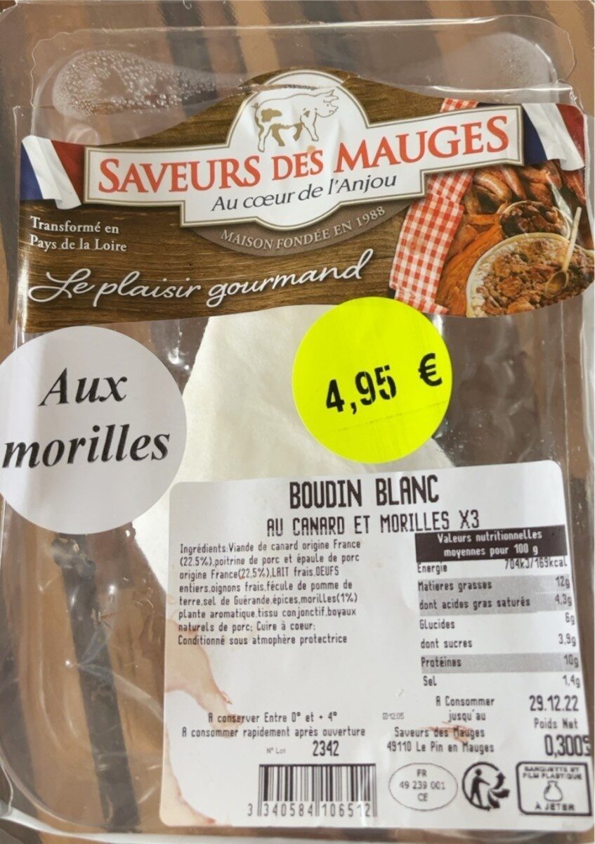 Boudin blanc - Producto - fr