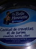 Cocktail de crevettes LA BELLE HENRIETTE - Product