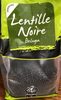 Lentille Noire Beluga - Produit