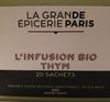 L'infusion Bio Thym - Product