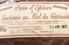 Pain épices à l’ancienne aubmiel du Gâtinais - Product