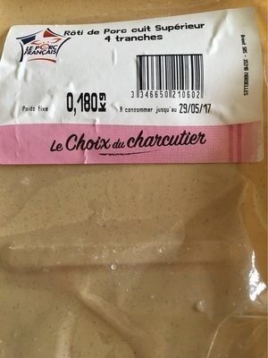 Rôti de porc cuit charcutier V.P.F. - Produit