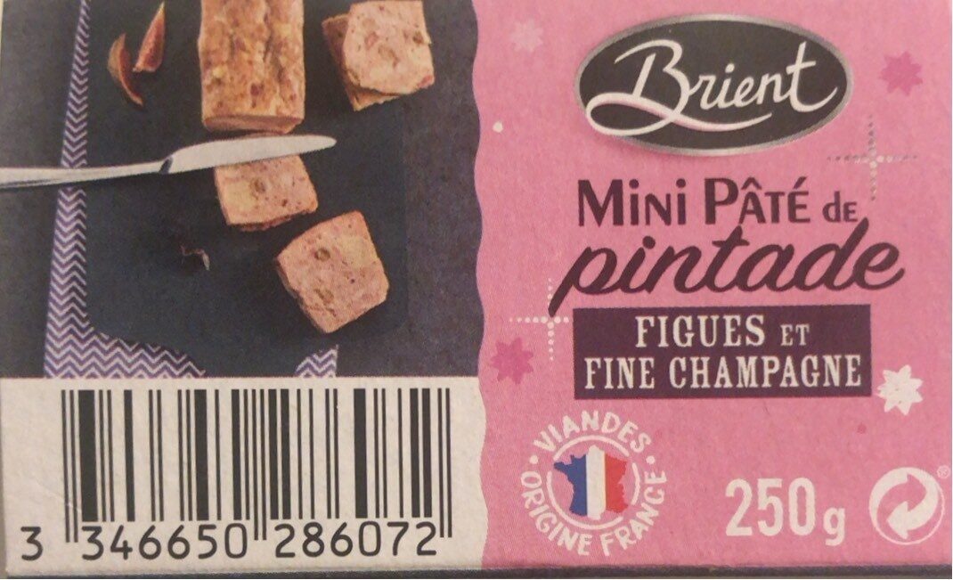 Mini pâté de Pintade - Product - fr