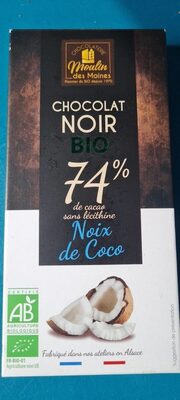 Chocolat Noir Noix De Coco - Product - fr