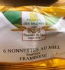 6 nonnettes au miel fourrées FRAMBOISE - 产品